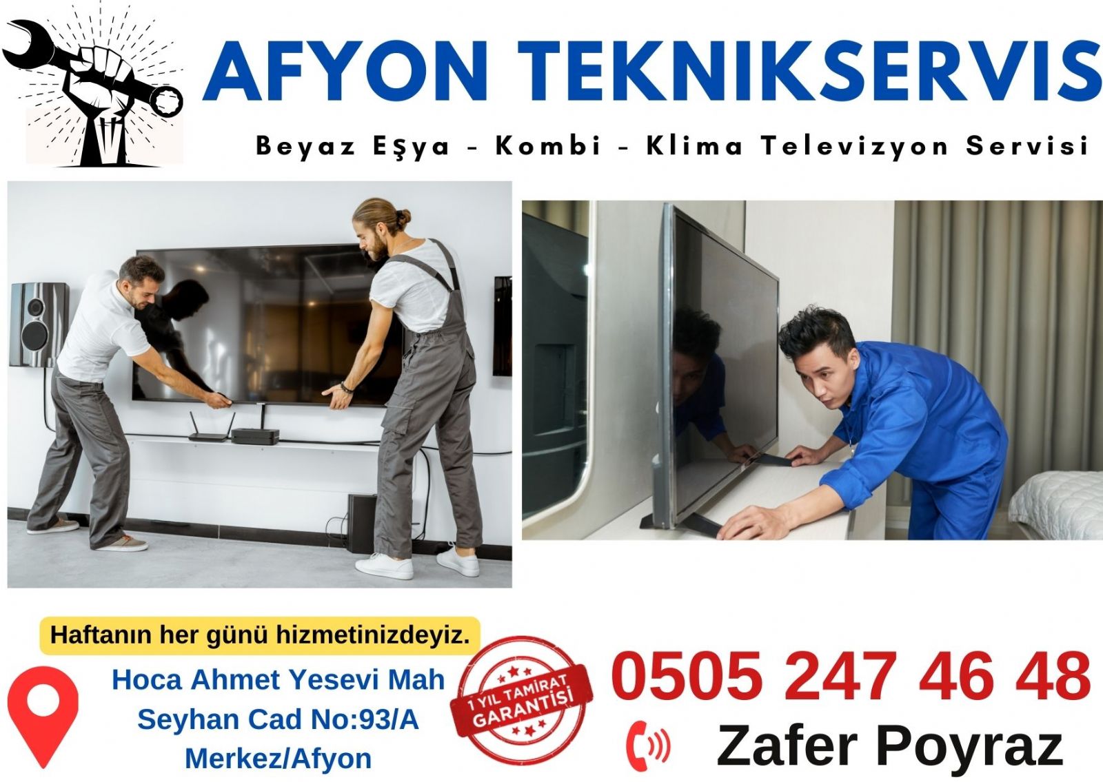 Afyon Televizyon Tamircisi