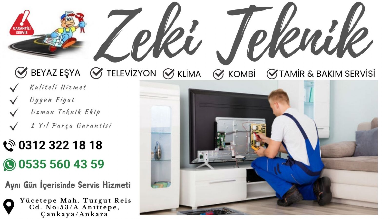Anıttepe Televizyon Tamircisi