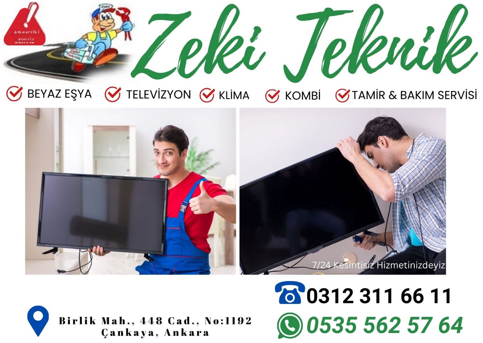 Birlik MahallesTelevizyon Tamircisi