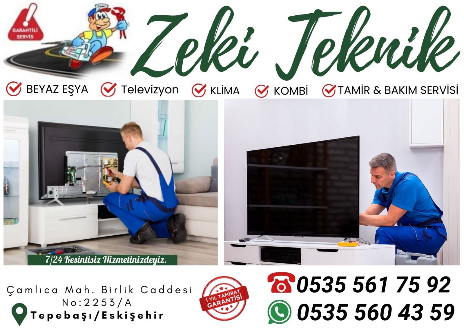 Eskişehir Televizyon Tamircisi