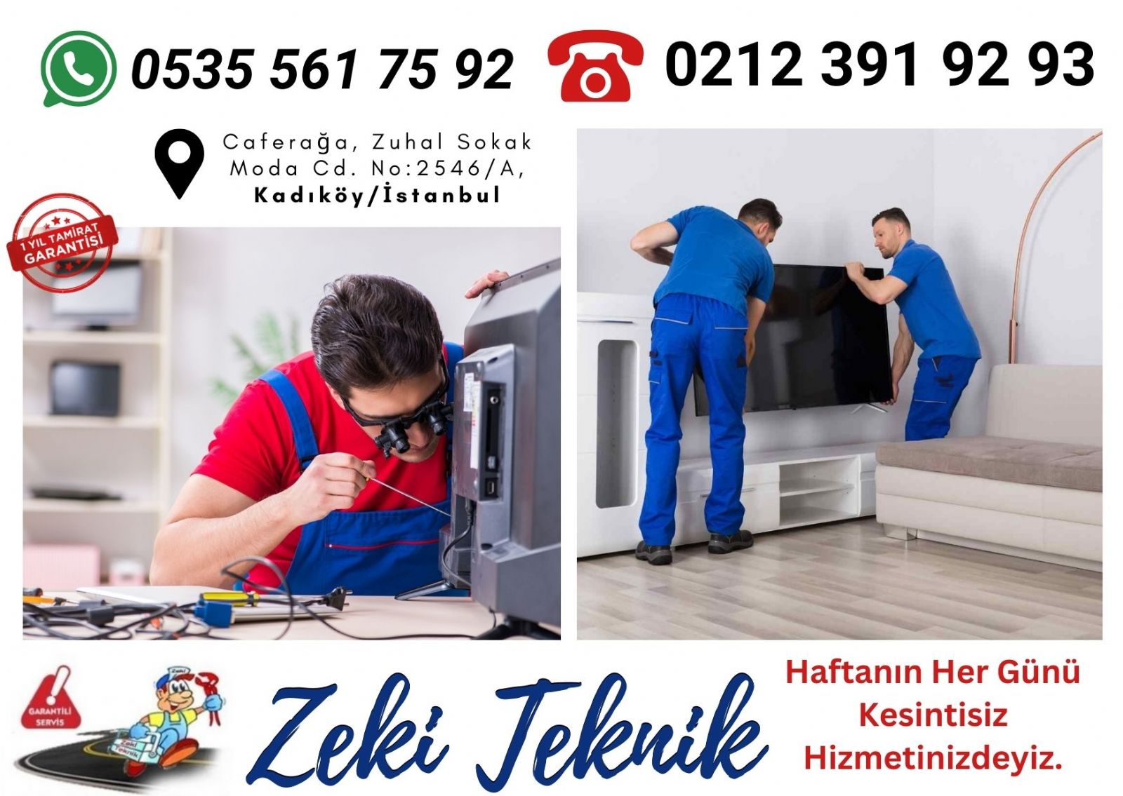 Kadıköy Televizyon Panel Tamircisi 