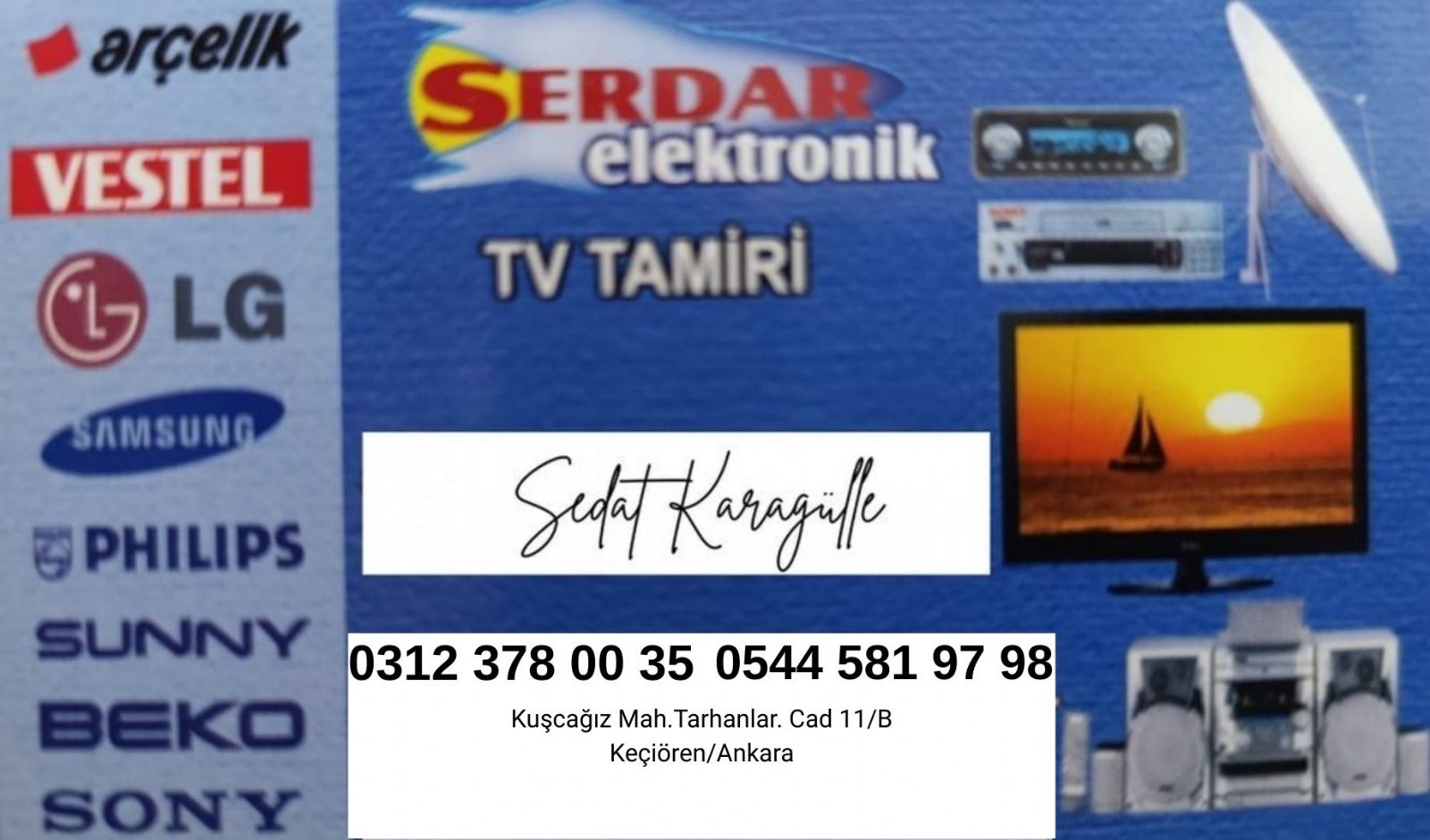 Kuşcağız Televizyon Tamircisi