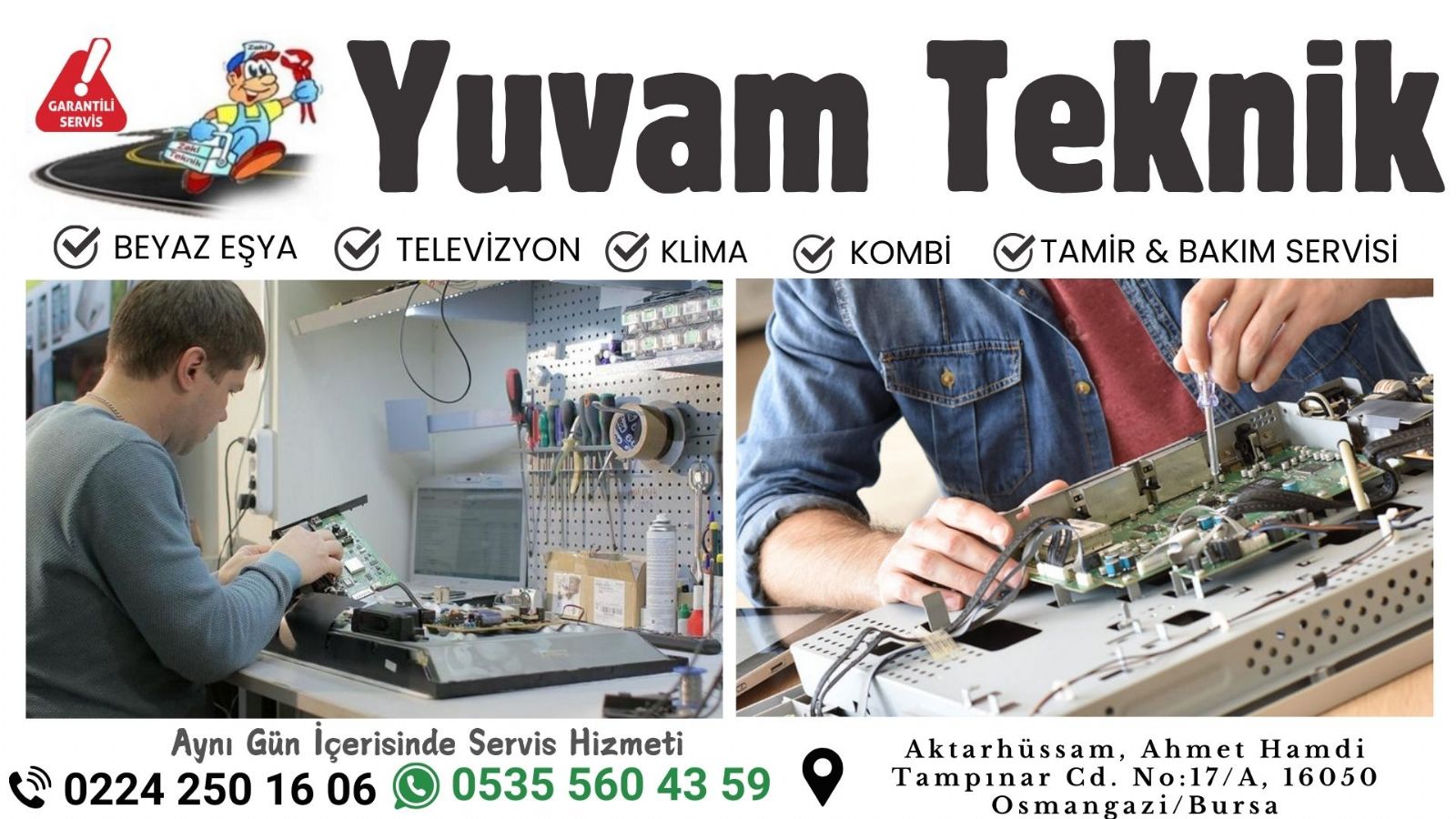 Osmangazi Televizyon Tamircisi