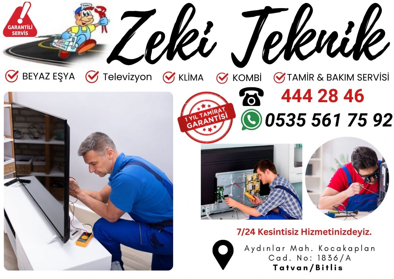 Tatvan Televizyon Tamircisi