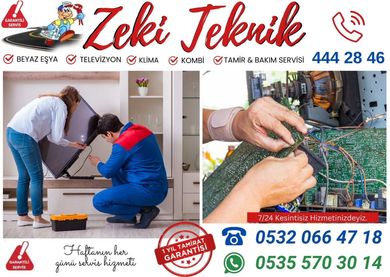 Zeki Teknik Televizyon Tamircisi