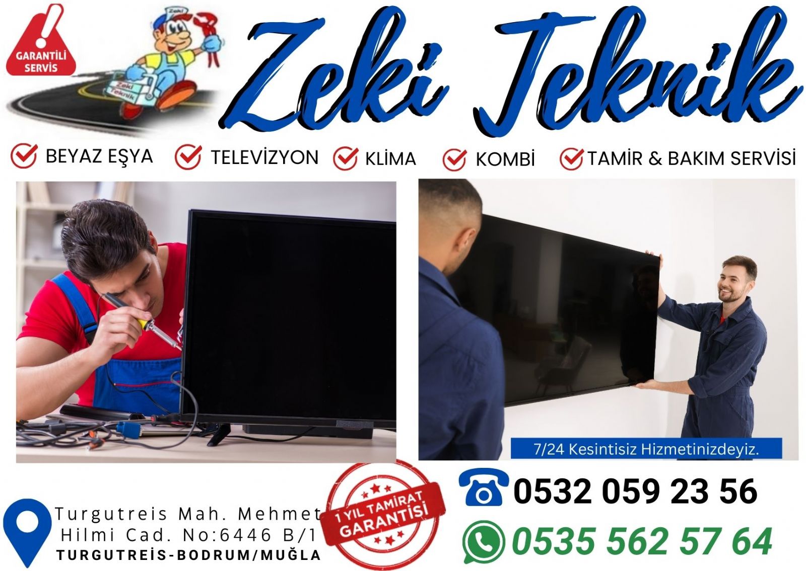 Turgutreis Televizyon Tamircisi
