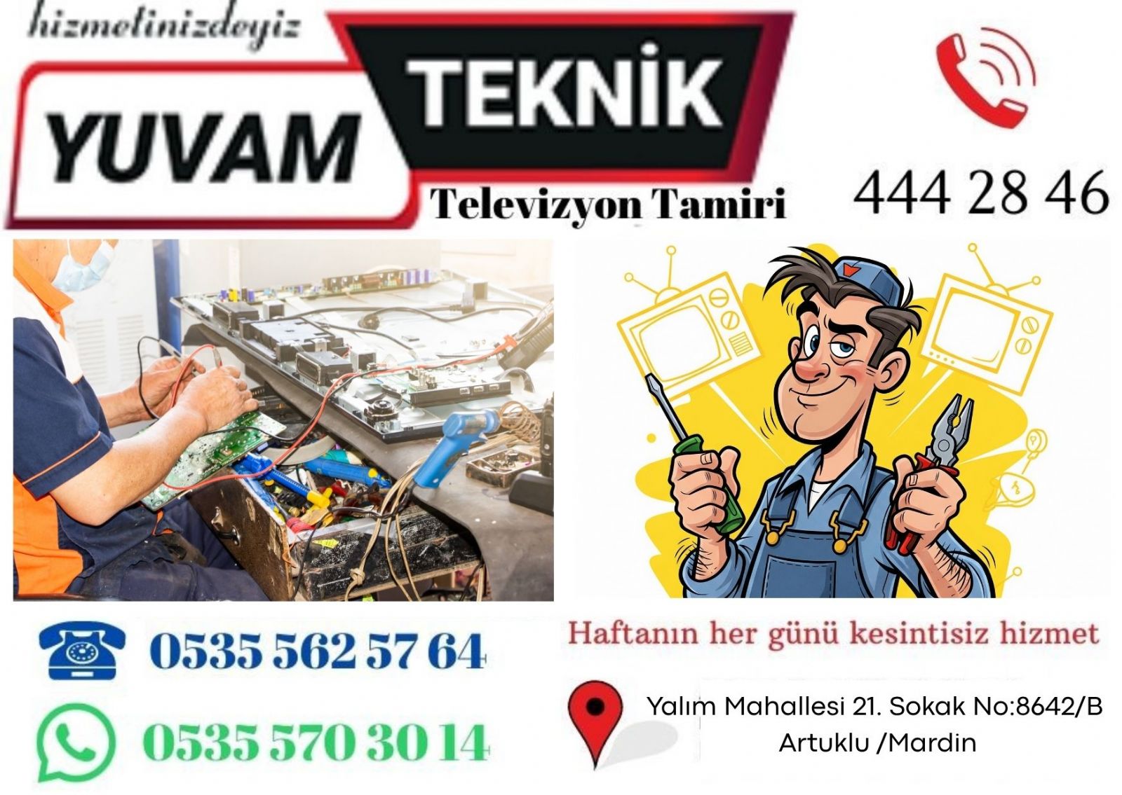 Mardin Televizyon Tamircisi